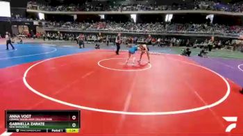 6A 138 lbs Semifinal - Gabriella Zarate, New Braunfels vs Anna Vogt, Conroe Woodlands College Park