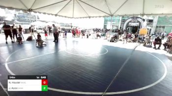 54 lbs Semifinal - Jaxon Azziz, Granite WC vs Nena Hauser, NexGen RTC