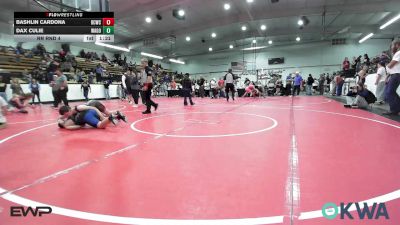 110-120 lbs Rr Rnd 4 - Bashlin Cardona, Dark Cloud Wrestling Club vs Dax Culie, Wagoner Takedown Club