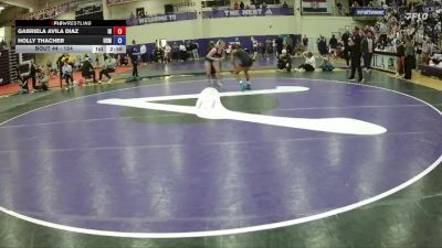 124 lbs Quarterfinal - Holly Thacher, University Of Saint Mary vs Gabriela Avila Diaz, Indian Hills