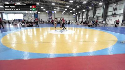 135 lbs Quarterfinal - Amir Perry, NJ vs Kameron Dotson, GA