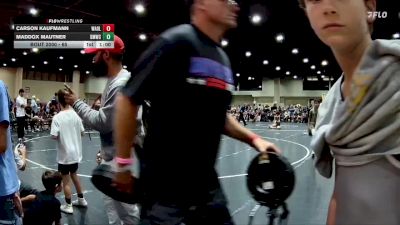 65 lbs Champ. Round 1 - Maddox Mautner, Brother Melchior Wrestling Clu vs Carson Kaufmann, Wrestling Academy Of Louisiana