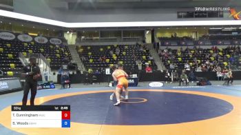 82 kg Semifinal - Tyler Cunningham, MWC Wrestling Academy vs Spencer Woods, Army (WCAP)