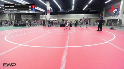56 lbs Semifinal - John Mack, Rise Wrestling vs Max Martinez, All American Wrestling Club
