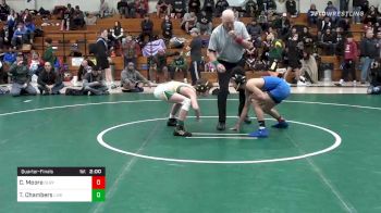 106 lbs Quarterfinal - Clarence Moore, Gilroy vs Tallon Chambers, Livermore