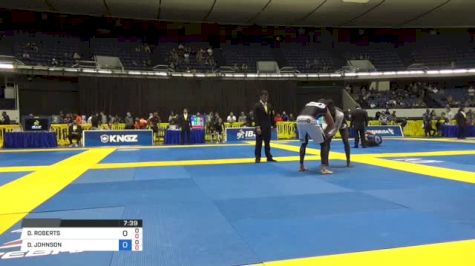 DENIS ROBERTS vs DEVHONTE JOHNSON World IBJJF Jiu-Jitsu No-Gi Championships