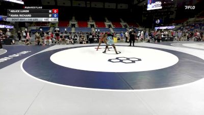 140 lbs Cons. Quarters - Kelice Luker, OK vs Kiara Richard, NY