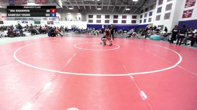 103 lbs Champ. Round 3 - Mia Siqueiros, Adams State vs Kameyah Young, Iowa Central Community College