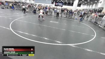 92 lbs Cons. Round 2 - Edison Omar, Beatrice Wrestling Club vs Elias Kiesel, The Best Wrestler