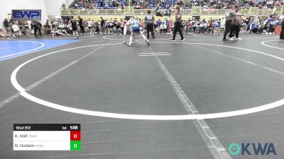 84 lbs Quarterfinal - Kaden Hall, Team Guthrie Wrestling vs Rann Hutson, Husky WC