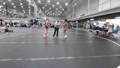 125 lbs Round 4 (6 Team) - Vanessa Segura, Empire Girls WC vs Leigha Rudy, Wrecking Crew Dream Crushers