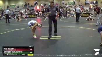 56 lbs Round 4 (6 Team) - Grayden Schloemann, Team Gotcha vs Max Golden, Untouchables Purple