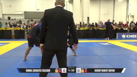 Jeremy Robert Hinton vs Ronnel Socrates Taclibon 2025 World IBJJF Jiu-Jitsu No-Gi Championship