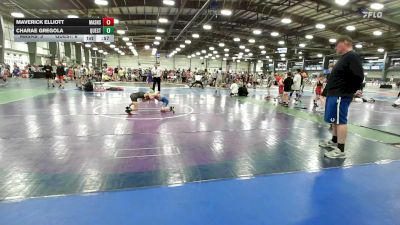 60 lbs Quarterfinal - Maverick Elliott, Mat Assassins Black - EL vs Charae Gregola, Quest School Of Wrestling ES - EL