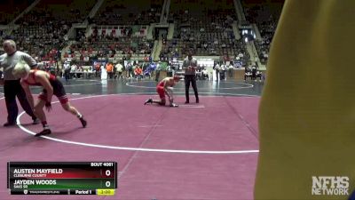 1A-4A 144 Champ. Round 1 - Austen Mayfield, Cleburne County vs Jayden Woods, Saks Sr