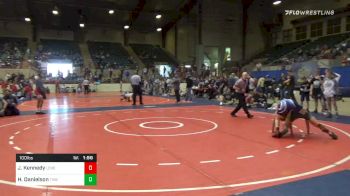 100 lbs Prelims - Jake Kennedy, Lovett Wrestling Club vs Hudson Danielson, Teknique Wrestling