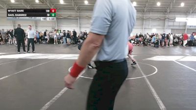 138 lbs Round 7 (8 Team) - Gael Ramirez, Freakztyle Wrestling vs Wyatt Bare, Team Kaizen Wrestling