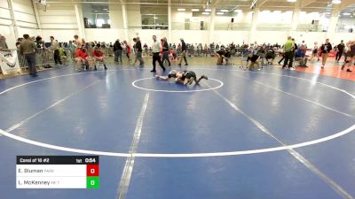 81 lbs Consi Of 16 #2 - Everett Bluman, Parkway vs Liam McKenney, ME Trappers WC