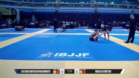 Nikolas Koretsis vs Levi Dos Santos Do Nascimento 2026 CBJJ Brazilian Jiu-Jitsu Championship No-Gi