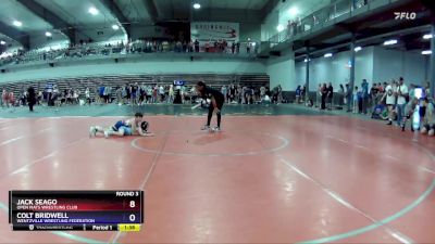 67-69 lbs Round 3 - Colt Bridwell, Wentzville Wrestling Federation vs Jack Seago, Open Mats Wrestling Club