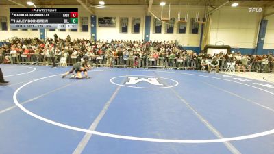 126 lbs Quarterfinal - Natalia Jaramillo, Nashoba Tech vs Hailey Bornstein, Billerica