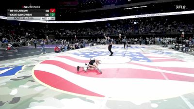 Semifinal - Cade Gaikowski, Clark/Willow Lake vs Ryvr Larson, Bon Homme/Avon