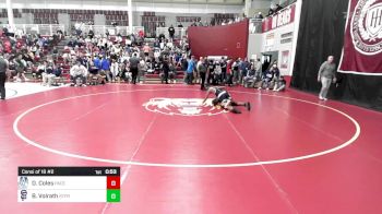 126 lbs Consi Of 16 #2 - Davin Coles, Pace Academy vs Braylon Volrath, St. Francis