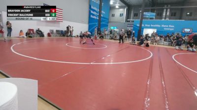 85 lbs Round Of 16 - Brayden Jacoby, Houtzdale vs Vincent Balchune, Hershey