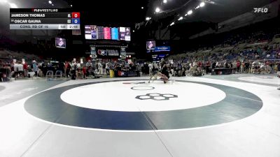 113 lbs Cons. Rd Of 16 - Jameson Thomas, AL vs Oscar Gauna, KS
