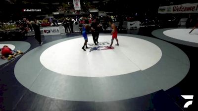 Champ. Round 2 - Ethan Zhang, Ayala High School Wrestling vs Jude Holiday, Rough House Wrestling