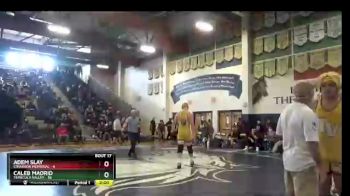 285 lbs Semis And Backside - Caleb Madrid, Temecula Valley vs Adem Slay, Cimarron Memorial