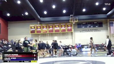 116 lbs Quarterfinal - Ashley Morris, Lincoln Memorial University vs Chloe Ayres, Princeton
