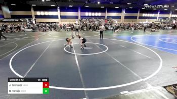 65 lbs Consi Of 8 #2 - James Trimmer, Henderson WC vs Bryson Terlaje, Gold Rush Wr Ac