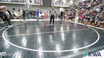 67-75 lbs Rr Rnd 2 - Lakota Gerken, Stroud Youth Wrestling Club vs Baylee Holzbaugh, Team Guthrie Wrestling