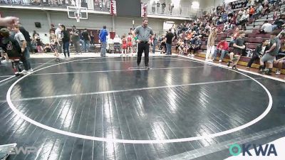 67-75 lbs Rr Rnd 2 - Lakota Gerken, Stroud Youth Wrestling Club vs Baylee Holzbaugh, Team Guthrie Wrestling