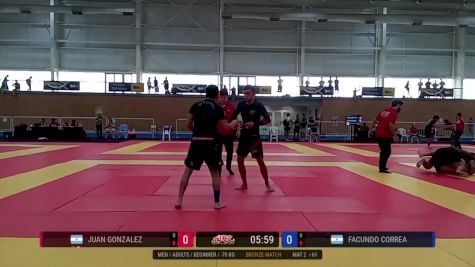 Juan Gonzalez vs Facundo Correa 2025 ADCC South American Championship