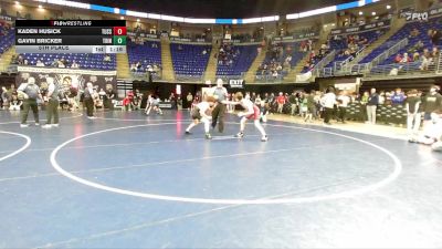 117 lbs 5th Place - Kaden Husick, Tussey Mountain vs Gavin Bricker, Trinity