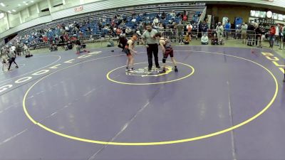 14U Boys - 92 lbs Champ. Round 1 - Gavin Brent, Simmons Academy Of Wrestling vs Patrick Kennedy, Derby City Legends - LLC