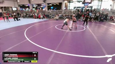 100 lbs 5th Place Match - Lathen Askins, Randall Youth Wrestling Club vs Andy Thomas, Scots Wrestling Club