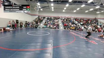 155 lbs Semifinal - Reiley Ruttkowski, Frisco Memorial vs Zamariya Williams, Rockwall Heath