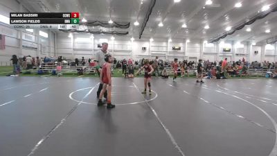 64 lbs Round 7 (8 Team) - Lawson Fields, Donahue WA vs Milan Bassiri, Capital City WC