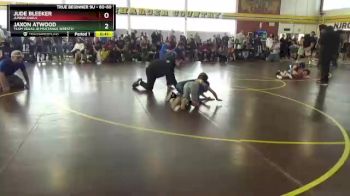 60 lbs Round 2 - Jude Bleeker, Junior Gaels vs Jaxon Atwood, Team Vegas Jr Mustangs Wrestli