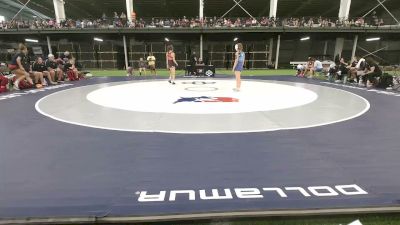 95 lbs Charlotte Dragoo, Indiana Gold vs Lillian McHam, Texas Blue