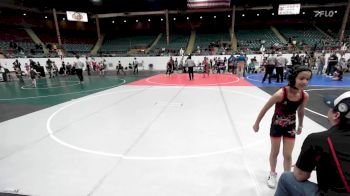 62 lbs Quarterfinal - Olivia Andazola, Raven Wrestling vs Thatcher Lindsey, Carlsbad Combat Wrestling Club