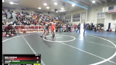 195 lbs Cons. Round 5 - Xavier Franco, Central vs Ben Sohrab, Paloma Valley