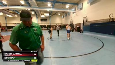 190 lbs Placement - Spencer Cuthrell, Moorcroft vs Luke Little, Fort Collins