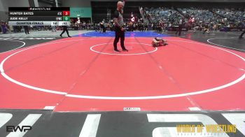 67 lbs Quarterfinal - Hunter Bates, Aniciete Training Club vs Jude Kelly, Elite Force Wrestling Club
