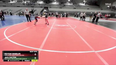 85 lbs Cons. Round 5 - Peyton Wheeler, Chillicothe Wrestling Club-AAA vs Jace Dalton, Wolf Pack Youth Wrestling Club-AA