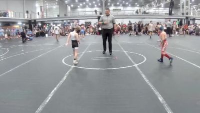 52 lbs Round 1 (6 Team) - Chase Gieger, The Outsiders vs Benjamin Foster, OMP