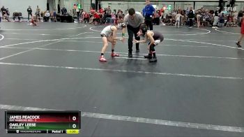 60 lbs Round 2 (4 Team) - Oakley Leese, PA Alliance vs James Peacock, Mat Warriors Red